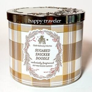 SUGARED SNICKERDOODLE 3 Wick Candle
